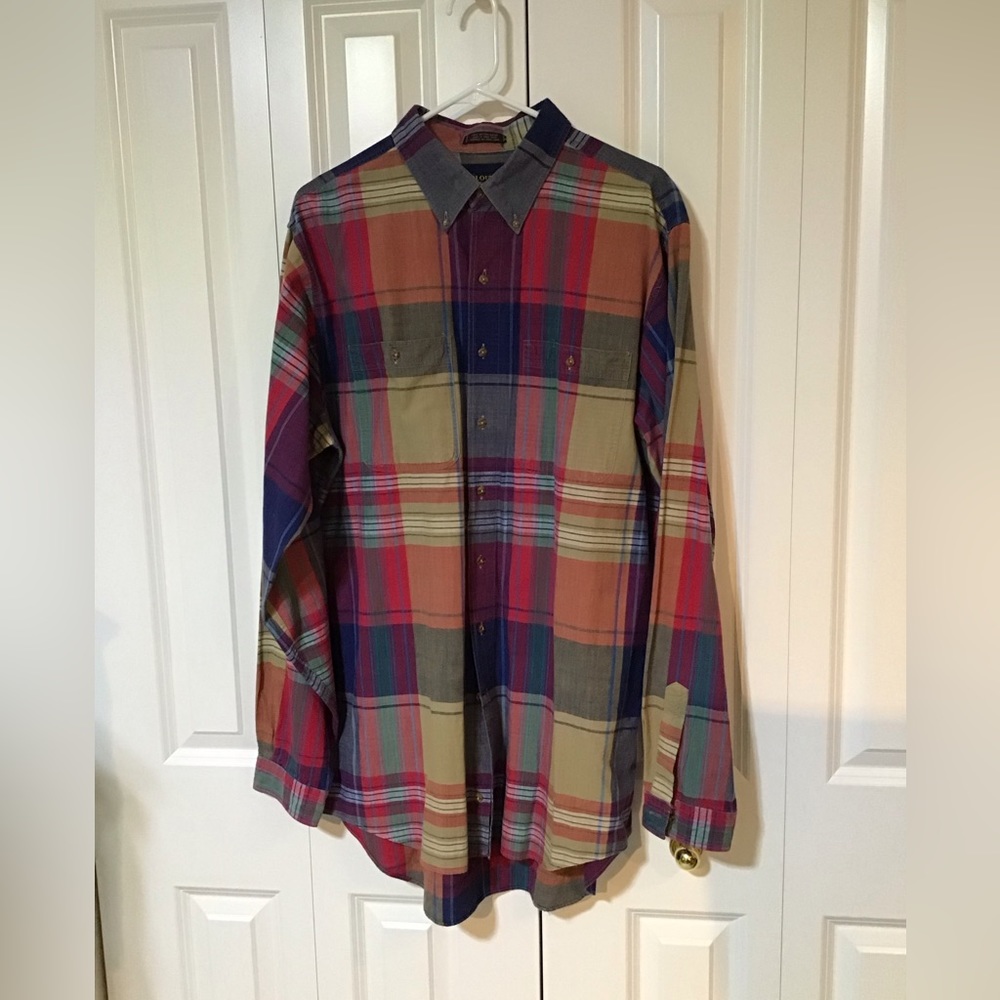 Mens Long sleeve cotton shirt